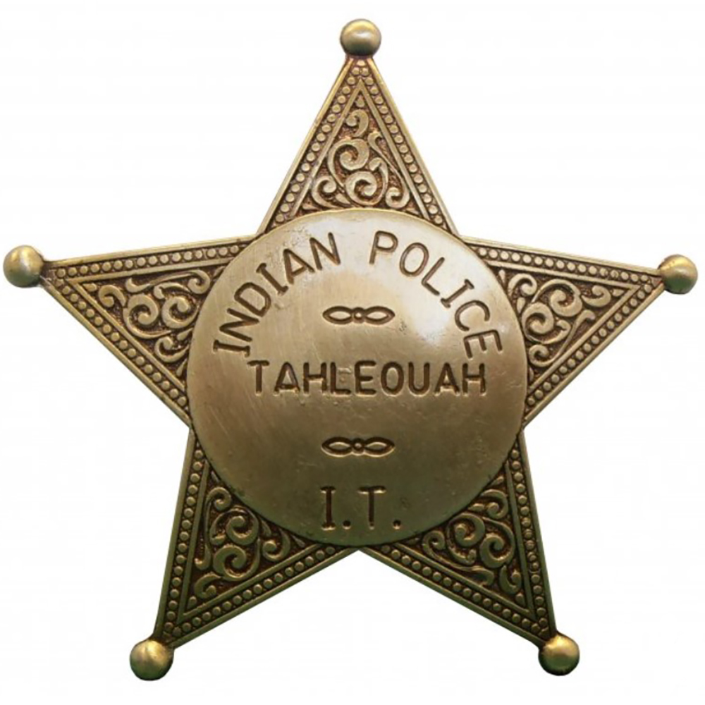 Значок Индейской полиции (пятиконечная звезда) Значок Индейской полиции (пятиконечная звезда)