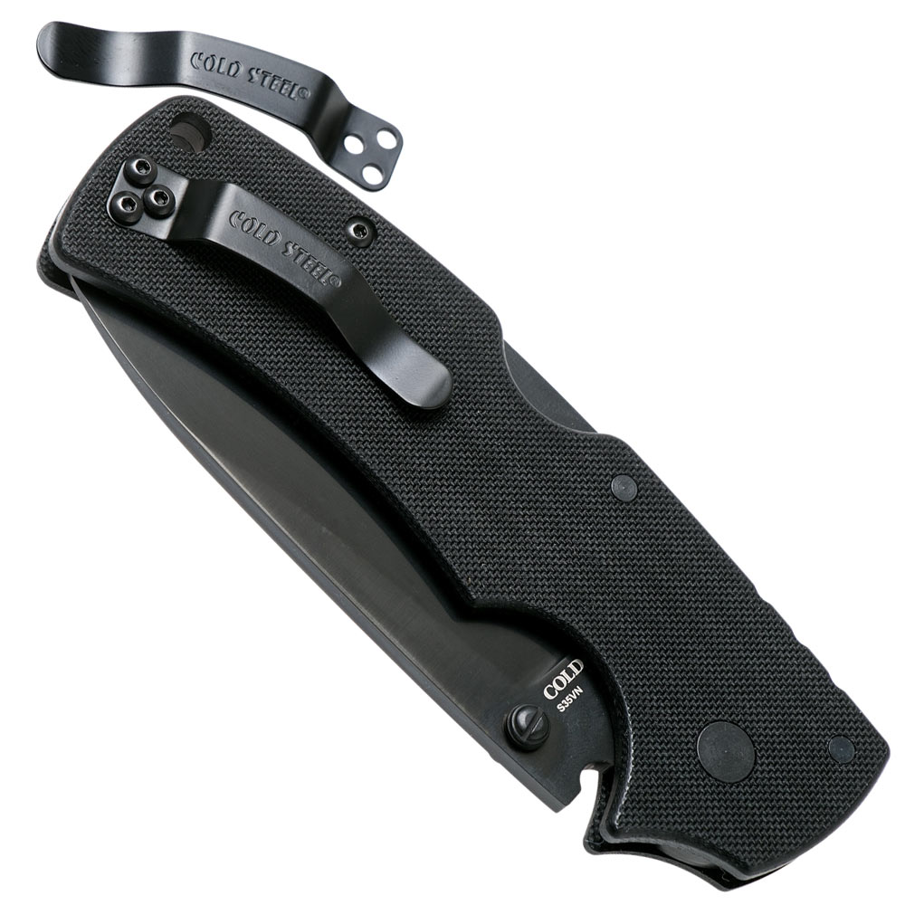 Нож "American Lawman" складной, сталь S35VN, покрытие DLC, длина клинка 3 1/2, рукоять пластик G10,