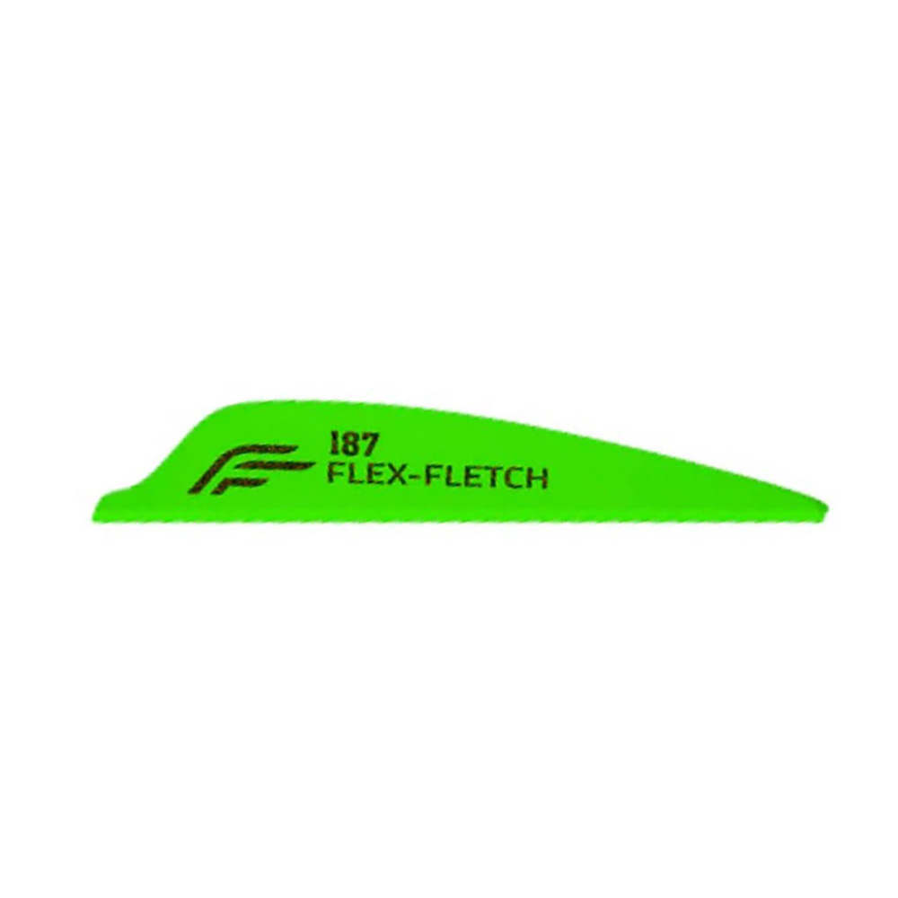Оперение пластиковое FFP-187, форма Shield, длина 1,87", вес 3,1 гран, производитель Flex Fletch, цв