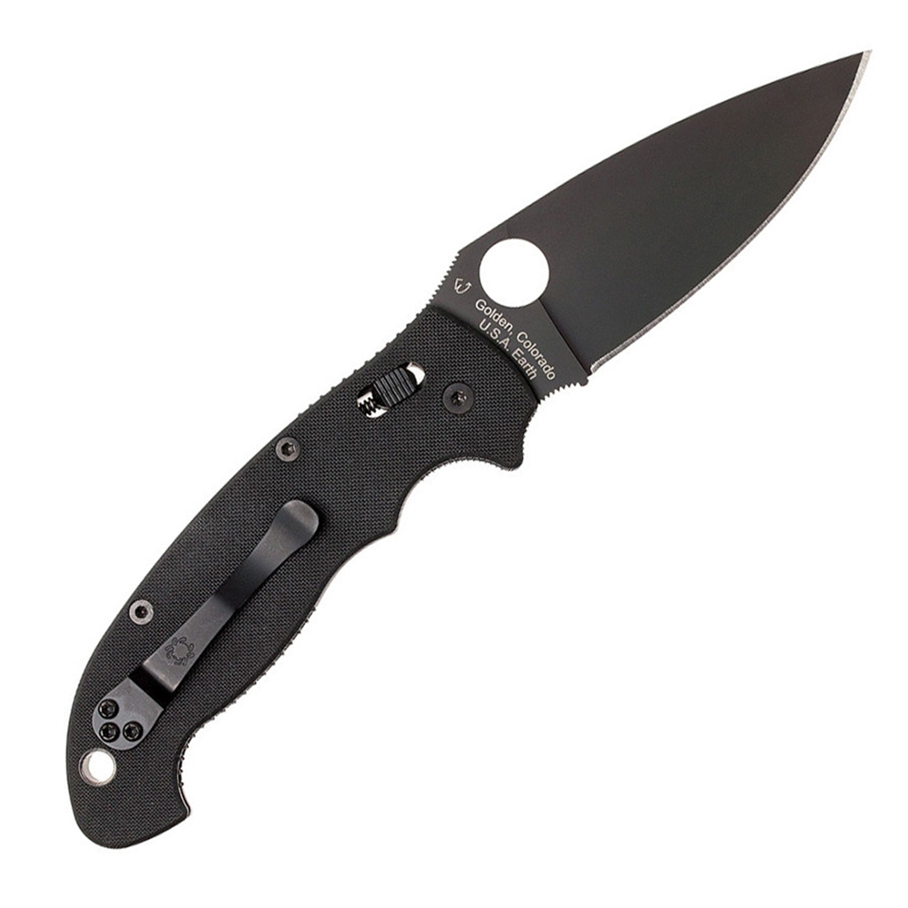 Складной нож Spyderco Manix 2 XL Black