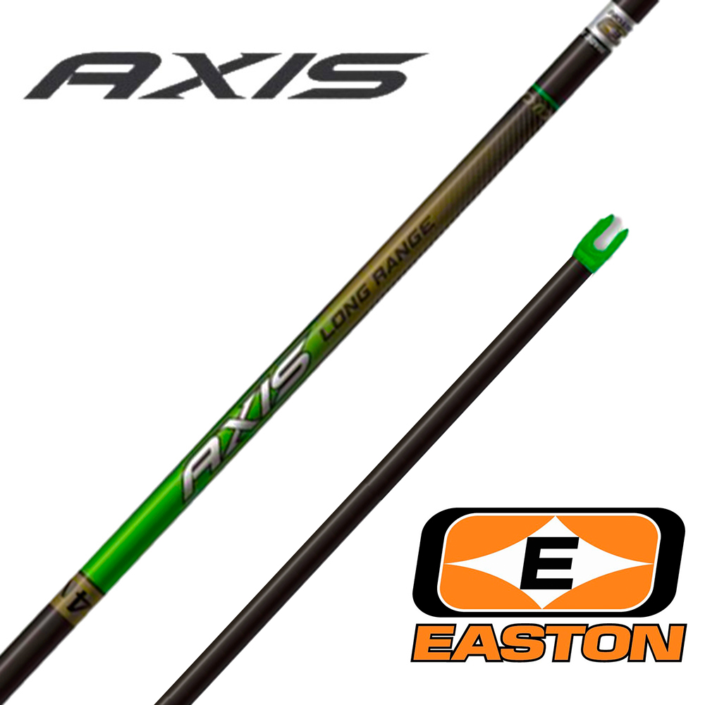 Древки для стрел AXIS диаметр 4 мм, размер 340, материал карбон в комплекте хвостовик Microlite и ин