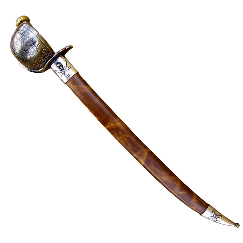 Сабля пирата Барбаросса,XVI век,корич-никель