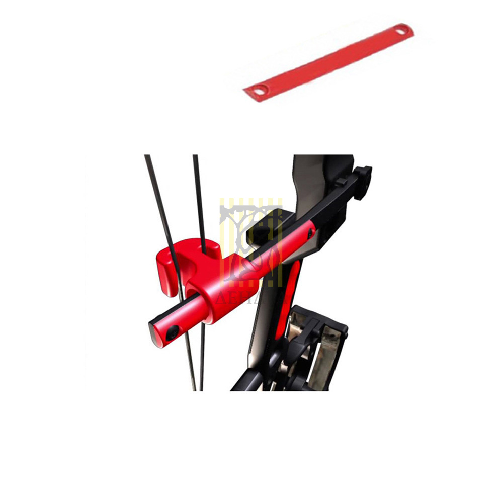 Отвод кабеля, цвет красный