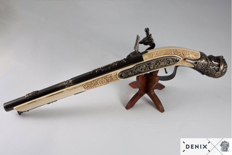 Пистолет кремневый, Германия, 17 век