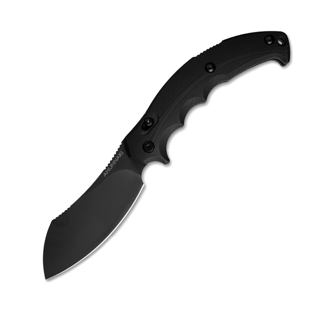 Нож "Anunnaki" складной, сталь N690Co, твердость 58-60 HRC, рукоять G10, цвет черный, нейлоновый чехо