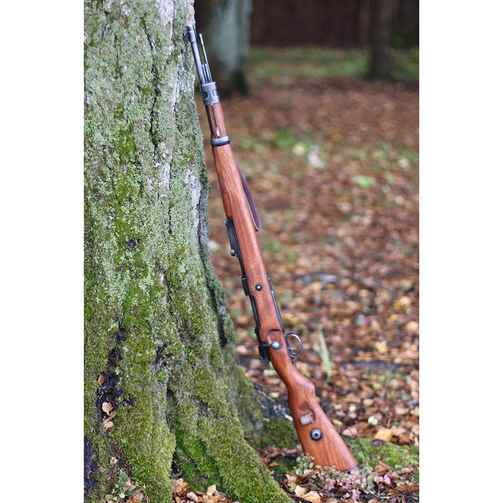 Карабин 98K, разработан Маузером, 2-я Мировая война, выпуск 1935 г, Германия с кожаным ремнем, соста