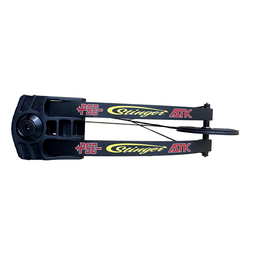 Лук блочный STINGER ATK, начальная скорость 312 - 304 фут в сек , сила 60Lbs, расстояние м.д. осями