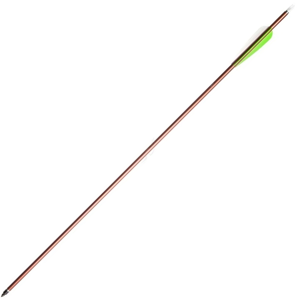 Стрела с оперением для стрельбы из лука, материал алюминий, размер 2317, длина 30", диаметр 9,2 мм,