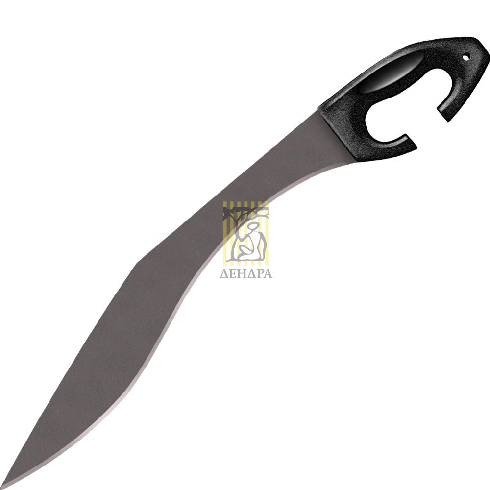 Мачете "Kopis", сталь карбон, черное антикоррозийное матовое покрытие, рукоять черный пластик, чехол