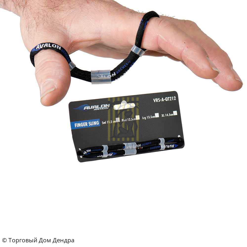 Вязочка для стрельбы из лука, 13 см, черная Вязочка для стрельбы из лука, 13 см, черная