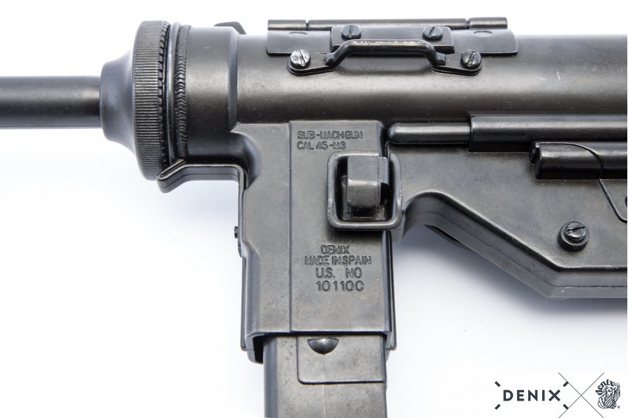 Автомат M3, .45 калибра, США, 1942 г. (2-я Мировая война)