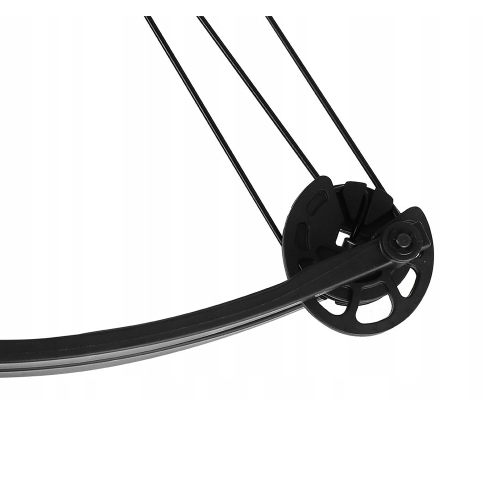 Лук блочный для начинающих, сила 25Lbs, база 6", расстояние между осями 25", с комплектом аксессуаро Лук блочный для начинающих, сила 25Lbs, база 6", расстояние между осями 25", с комплектом аксессуаро