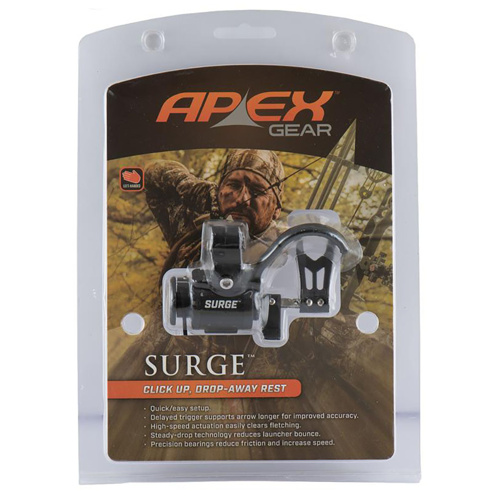 Полочка SURGE для блочного лука падающая, правая, цвет черный Полочка SURGE для блочного лука падающая, правая, цвет черный