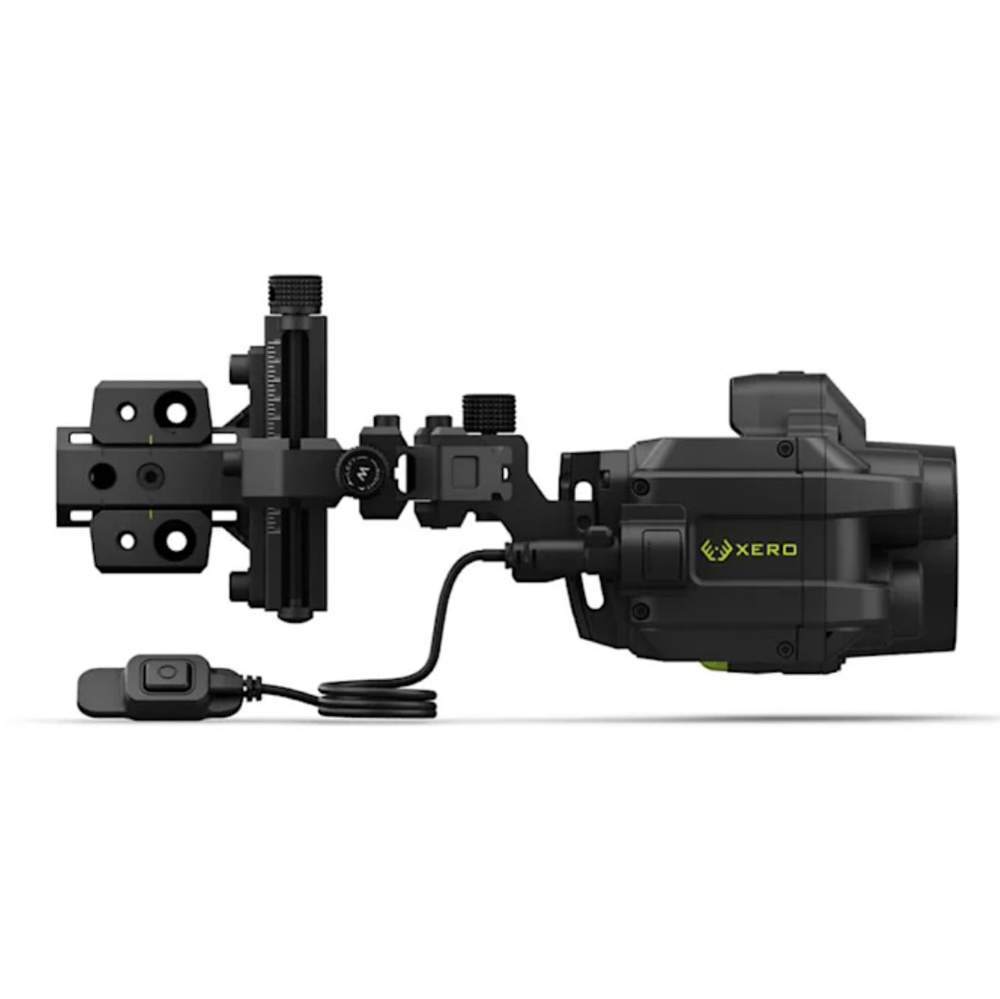 Прицел для лука GARMIN XERO® A1I PRO BOW SIGHT 010-01781-50 с автоматическим диапазоном, двухцветными светодиодными индикаторами и микрорегулируемыми направляющими