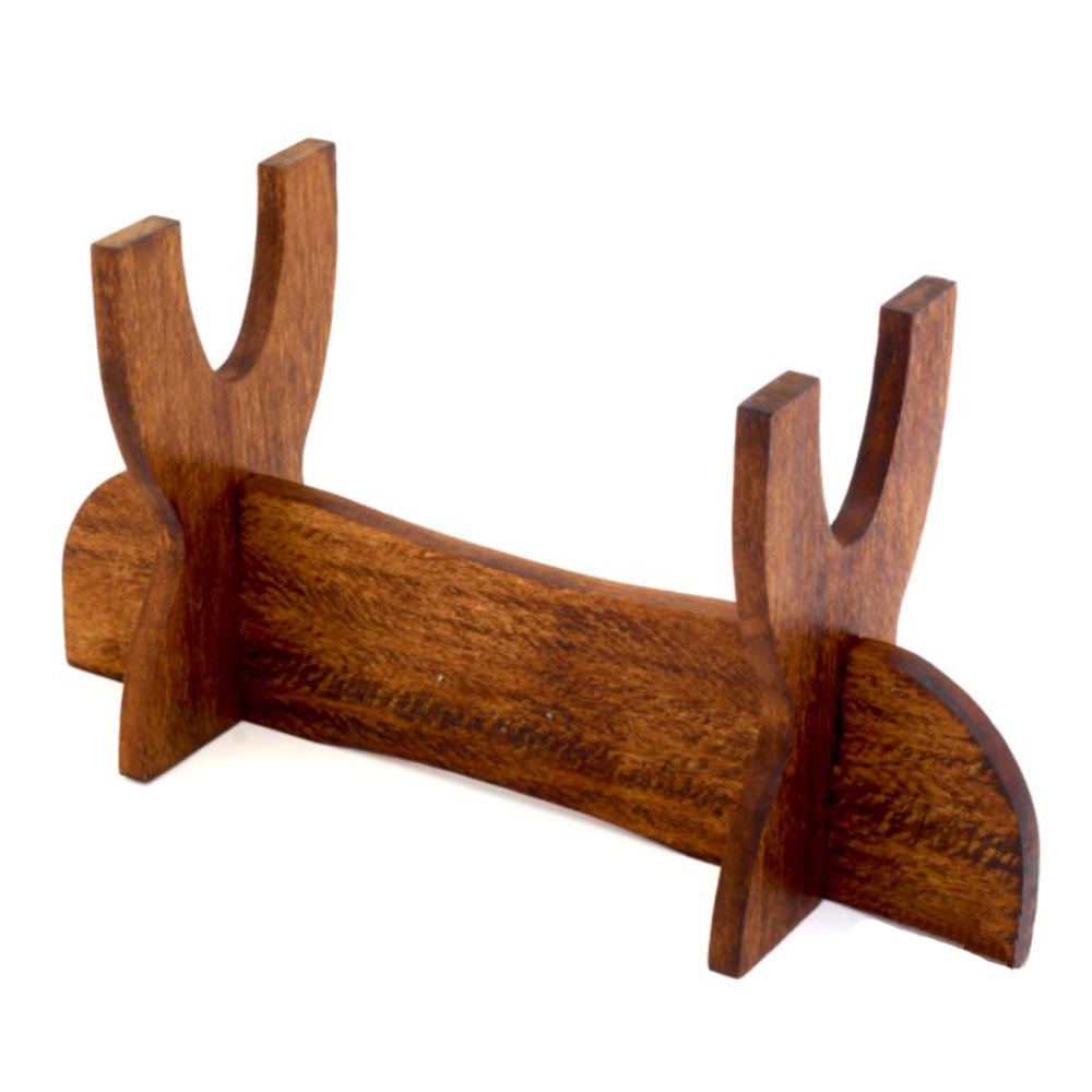 Подставка деревянная с вензелем Наполеона для муляжей огнестрельного оружия