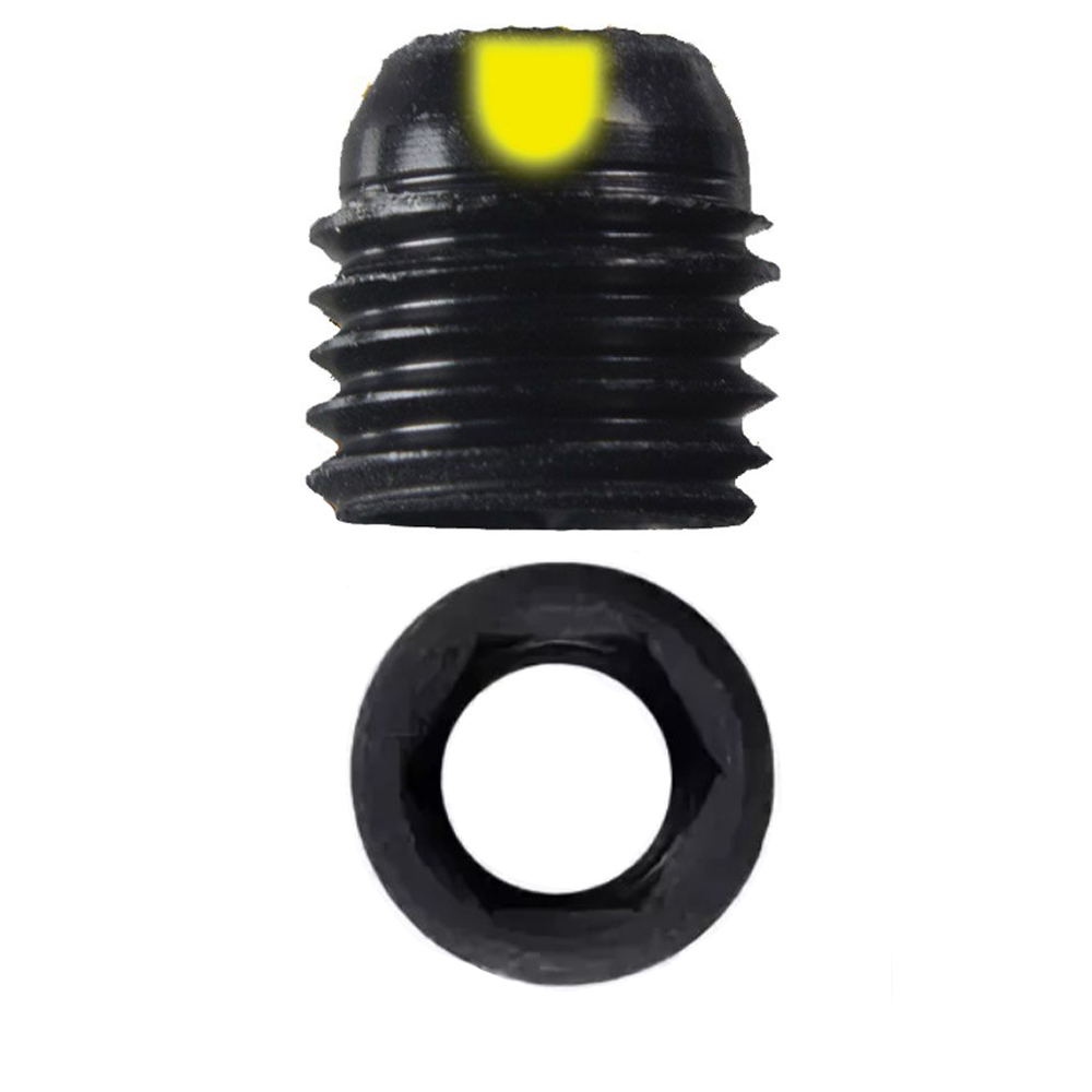 Вставка в пип-сайт с линзой, размер отверстия 1/8", номер 1 желтая метка Вставка в пип-сайт с линзой, размер отверстия 1/8", номер 1 желтая метка