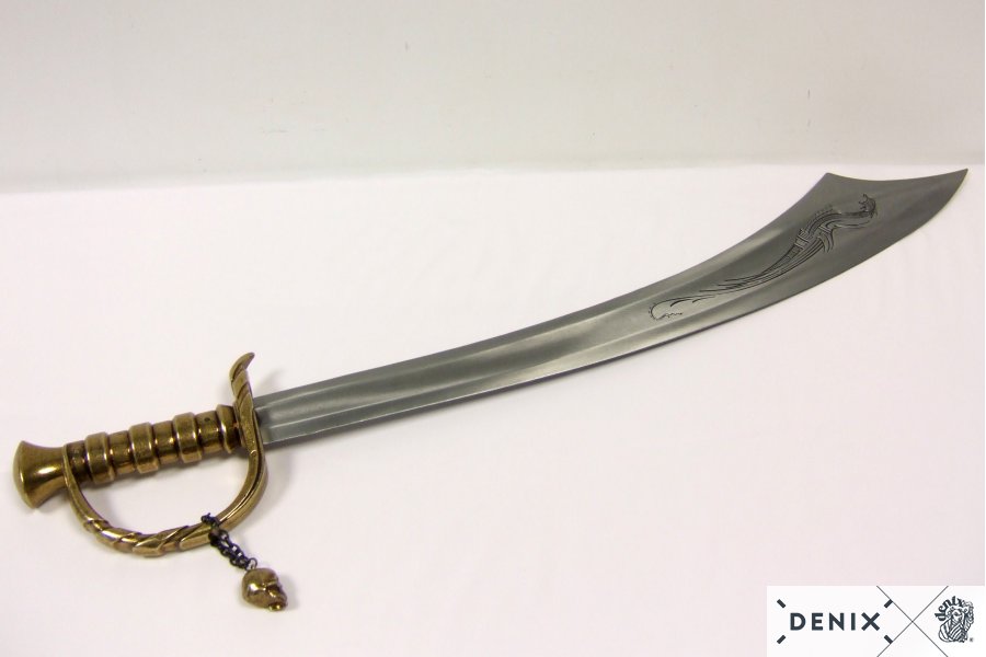 Сабля пирата Эдварда Тича "Черная борода", 1680-1718, Англия, 18 век