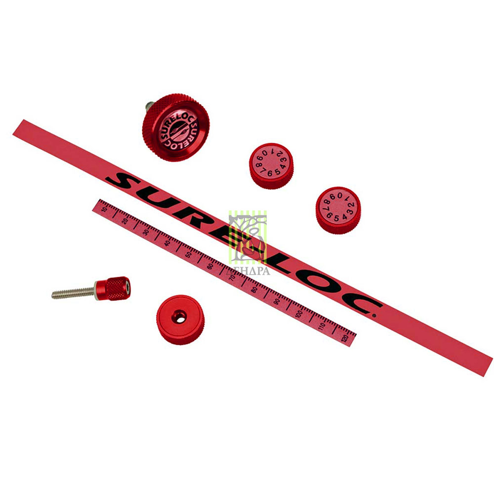 Комплект цветных накладок для прицела, цвет красный Комплект цветных накладок для прицела, цвет красный