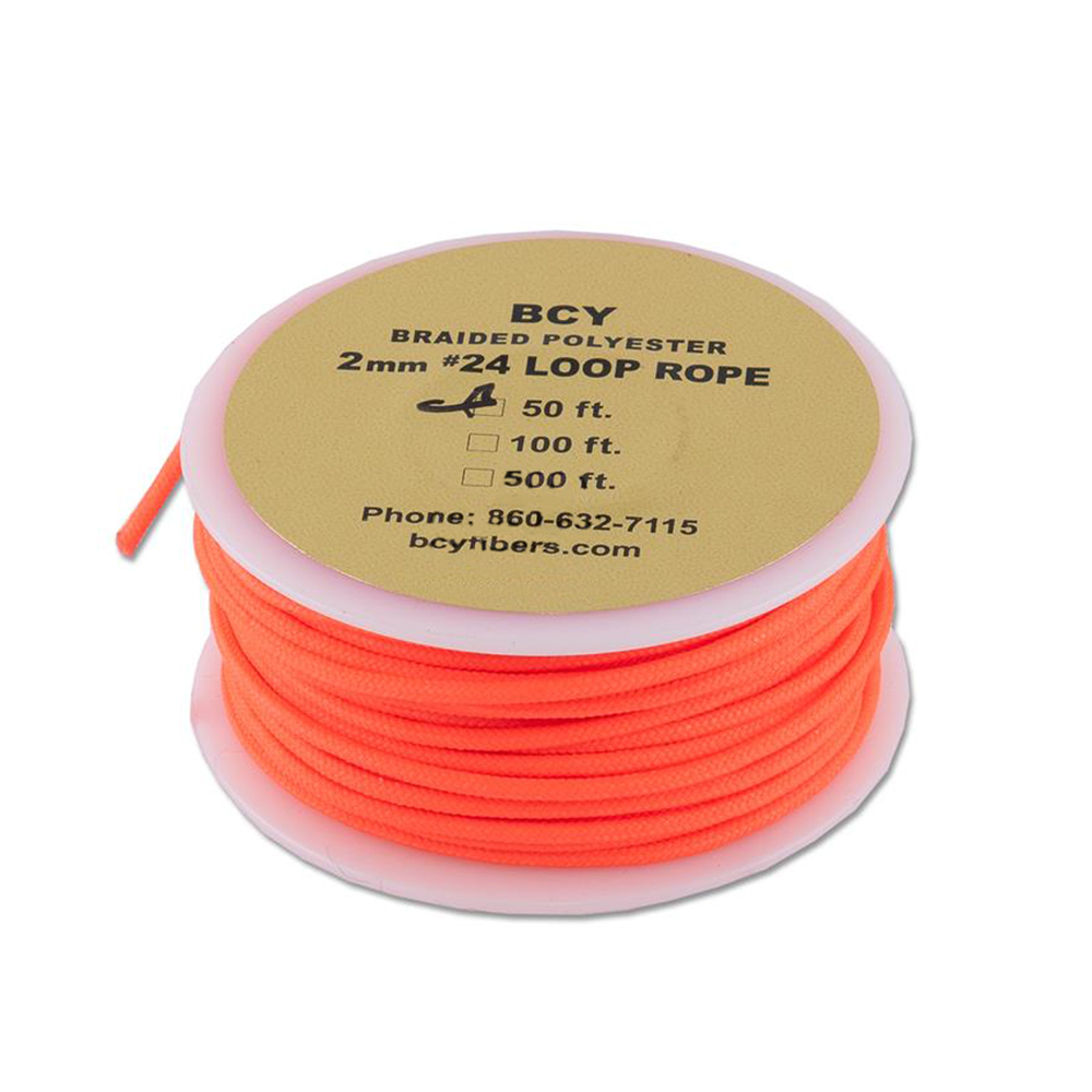 Нить для петли на тетиву, диаметр 2 мм, длина 15 метров, производитель BCY, цвет ярко-красный Нить для петли на тетиву, диаметр 2 мм, длина 15 метров, производитель BCY, цвет ярко-красный