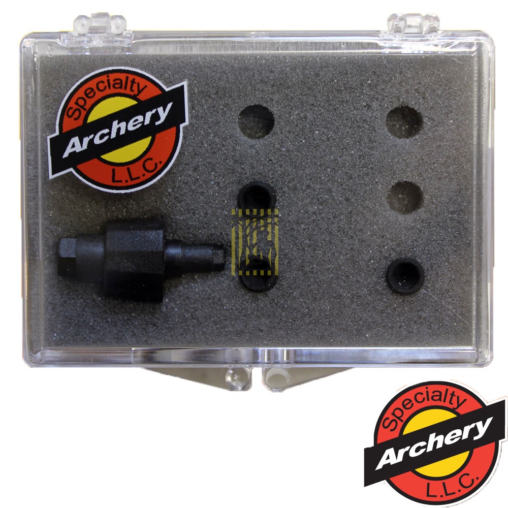 Набор из 3х вставок в пип-сайт средний, размер отверстий 3/64", 1/16", 3/32" с ключом для вкручивани