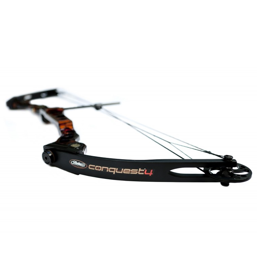 Лук блочный "CONQUEST 4", начальная скорость 310 фут в сек, сила 60lbs, для праворуких, длина натяже