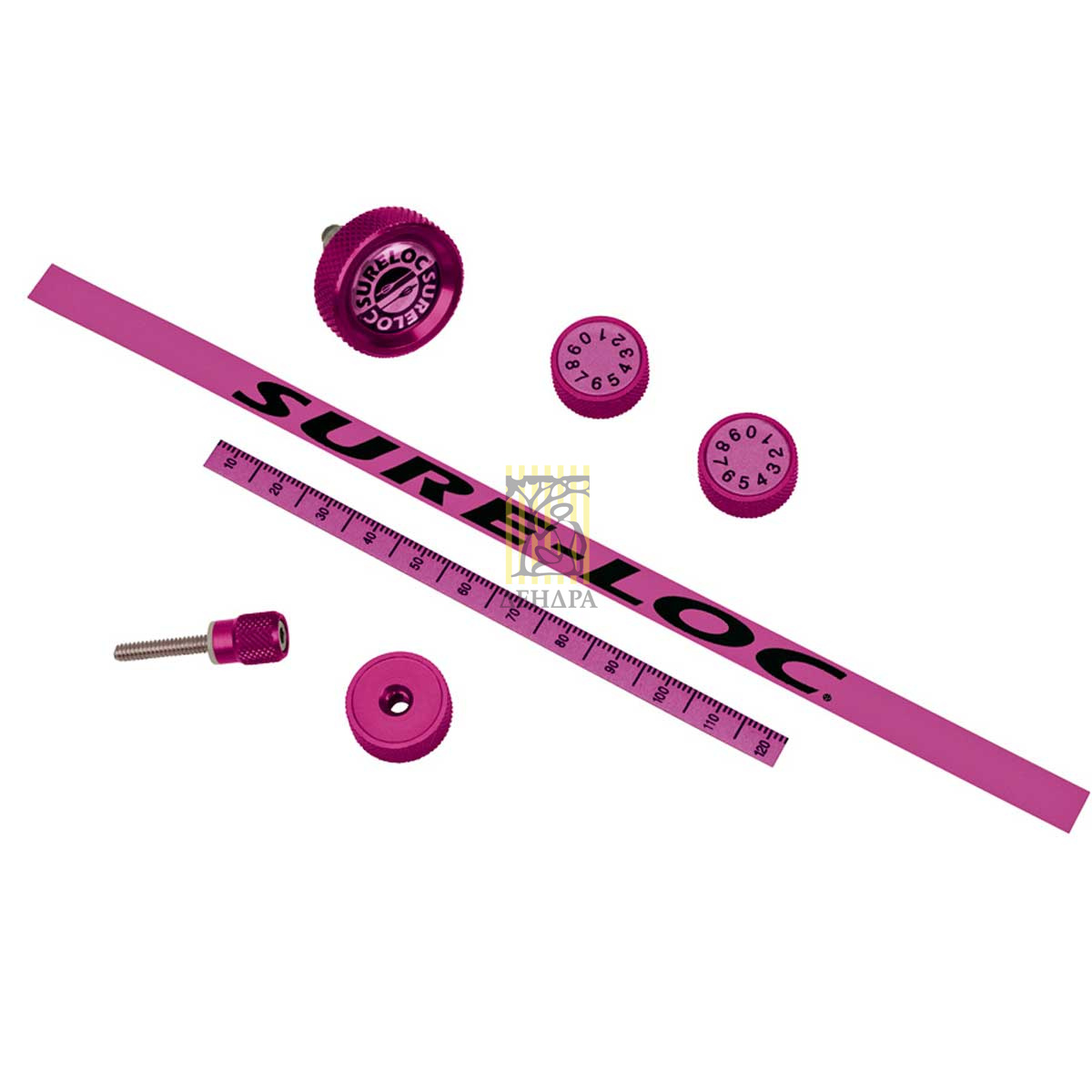 Комплект цветных накладок для прицела, цвет розовый