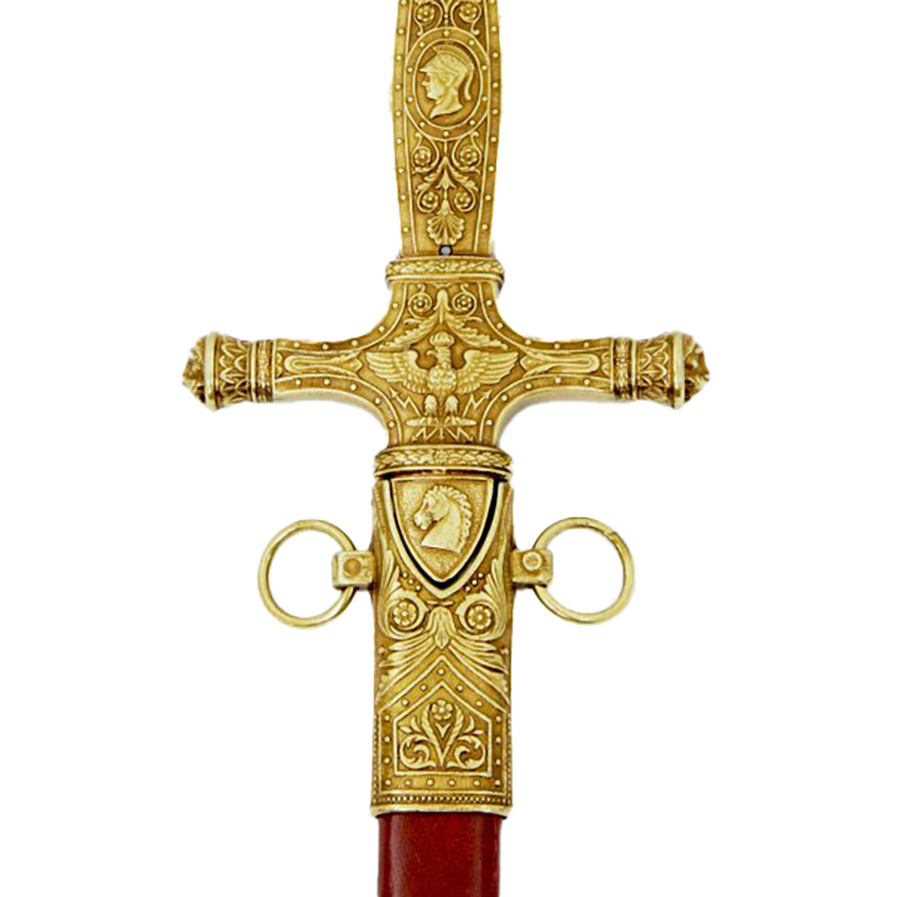 Шпага Наполеона Бонапарта, металлическая, со съемными пластиковыми ножнами, Франция 1809 г. Шпага Наполеона Бонапарта, металлическая, со съемными пластиковыми ножнами, Франция 1809 г.