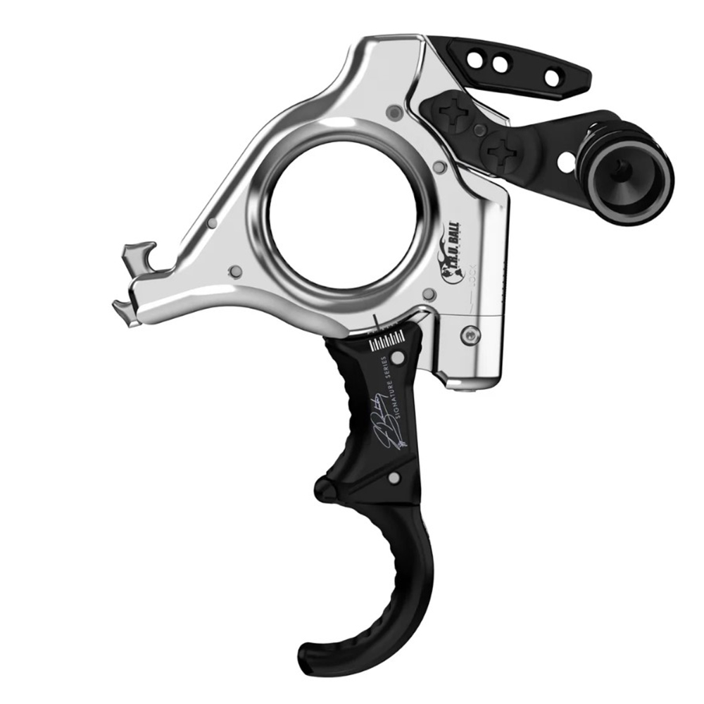 Релиз Abyss Flex для стрельбы из лука, Т-образный, материал латунь, покрытый никелем, размер L