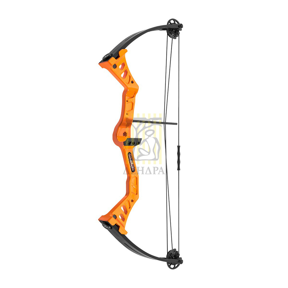 Лук блочный для начинающих, сила 25Lbs, база 6", расстояние между осями 25", с комплектом аксессуаро Лук блочный для начинающих, сила 25Lbs, база 6", расстояние между осями 25", с комплектом аксессуаро