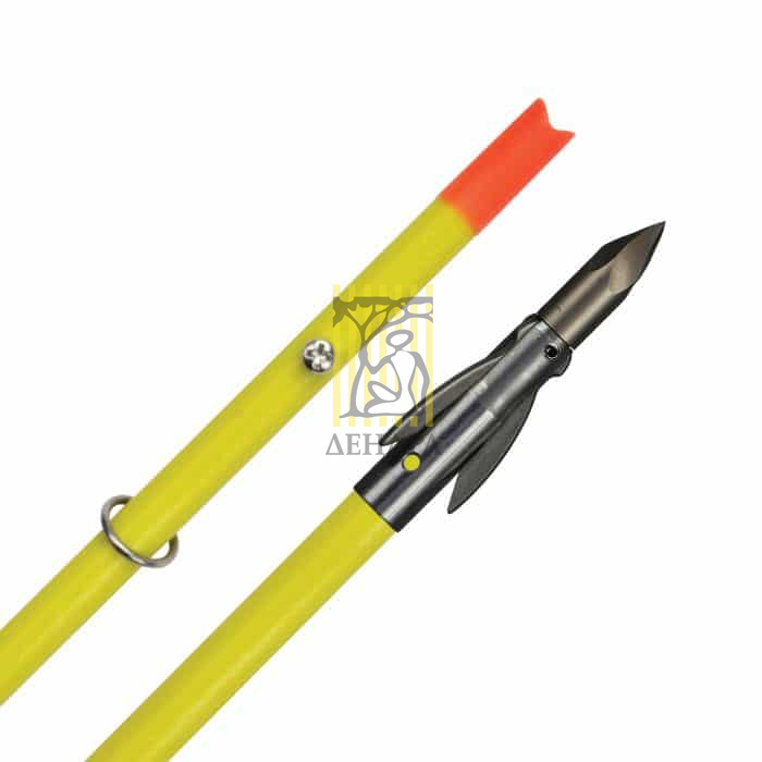 Стрела специальна AnKor FX для охоты на рыбу с арбалетом, длина 24", специальный наконечник размер 2
