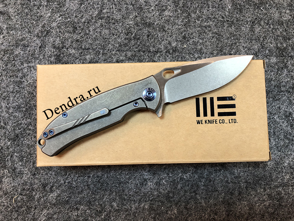 Нож складной  Rectifier 803А, цвет черный, сталь CPM-S35VN, длина клинка 74,9 мм, рукоять G10/титан,