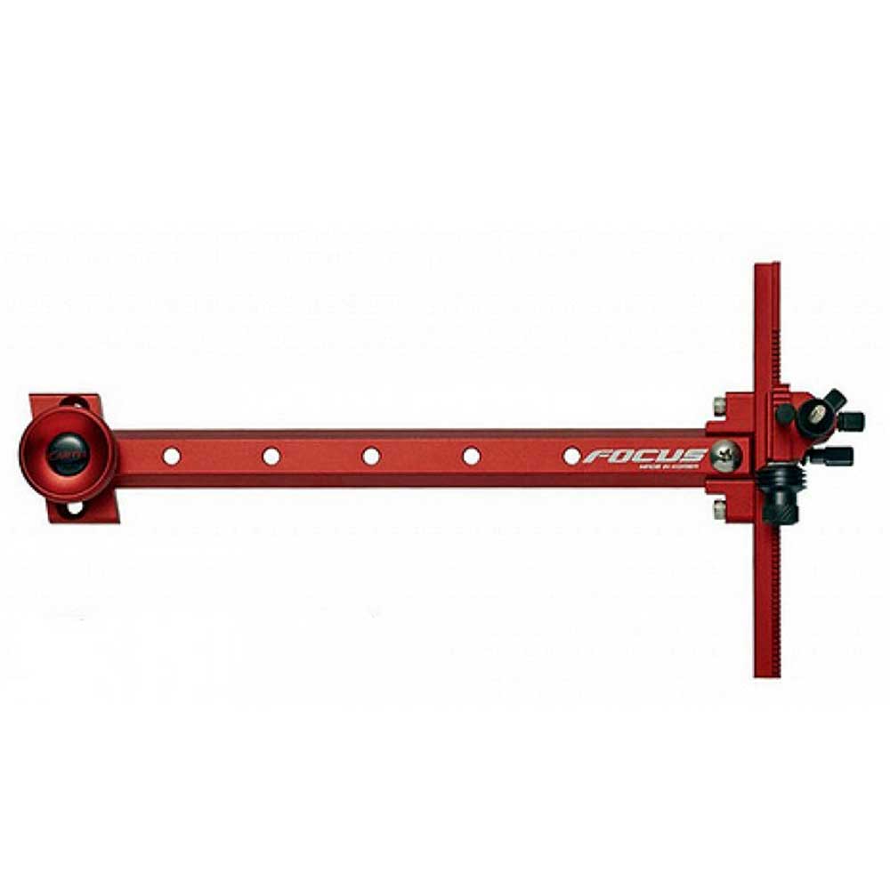 Прицел для классического лука Focus K с микронастройками, производитель Cartel, цвет красный
