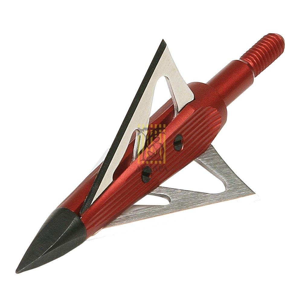 Наконечники для стрел Thunderhead Razor, вес 100 гран, Deep 6, 3 шт/уп
