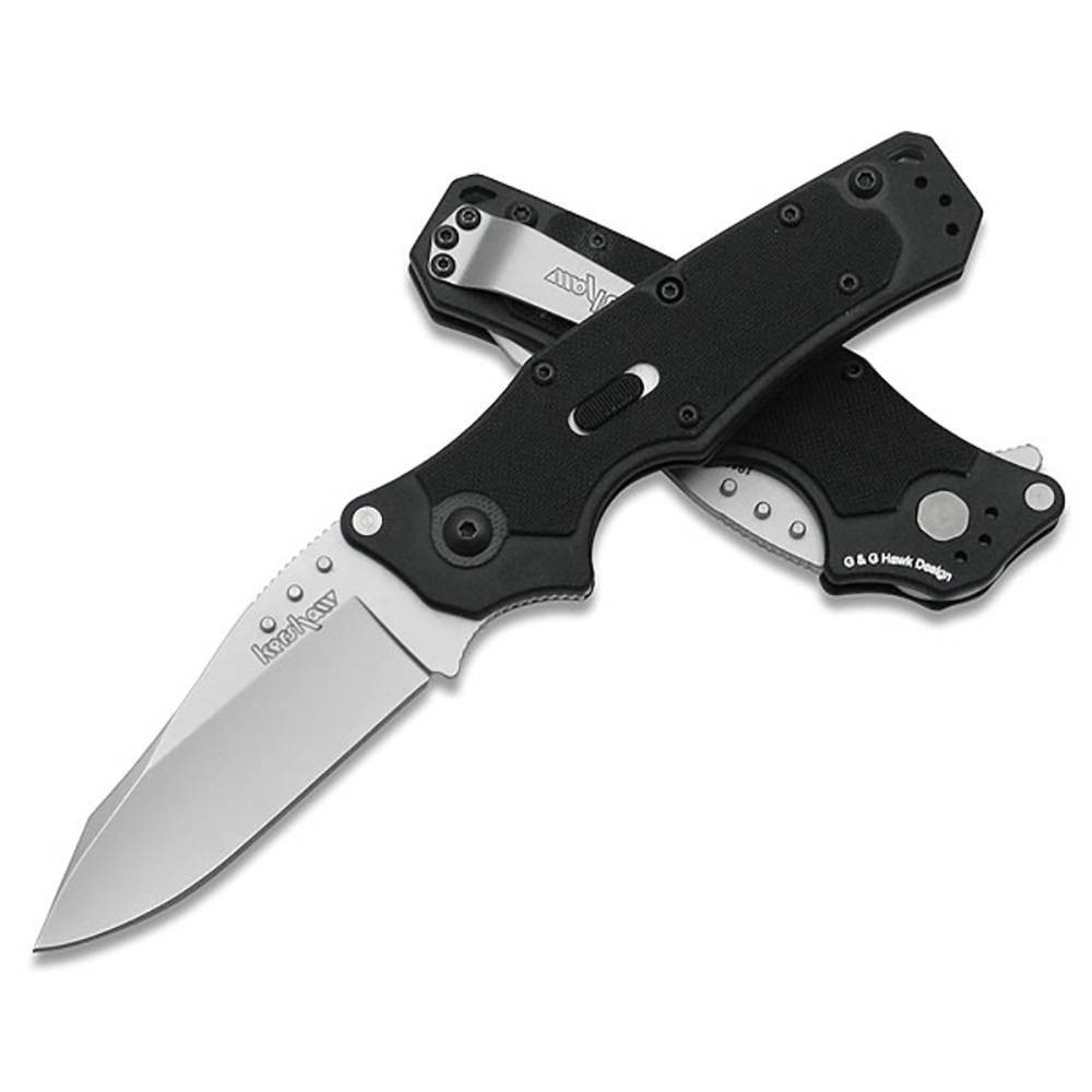 Нож складной "R.A.M.", сталь 14C28N, твердость 60 HRC, рукоять анодированный алюминий 6061-T6, встав