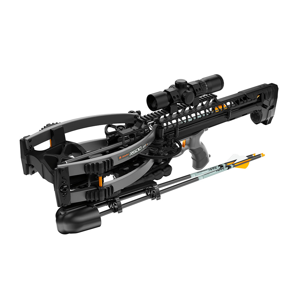 Арбалет блочный Ravin R500, скорость 500 ф./с, длина 28,5", ход тетивы 17", сила 43 кг/с