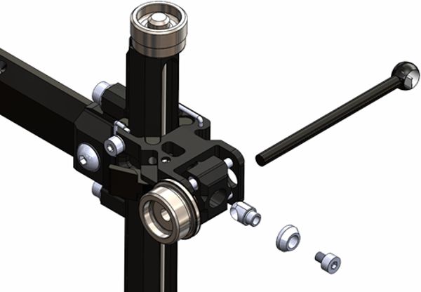 Прицел для классического лука Ultima II RC, с микронастройками, правый, производитель Shibuya, матер Прицел для классического лука Ultima II RC, с микронастройками, правый, производитель Shibuya, матер