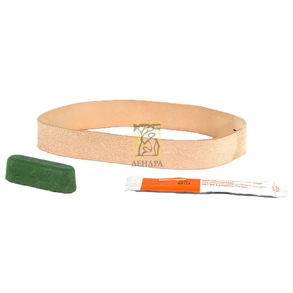 Ремень сменный из кожи с 2 видами полировочной пасты для электроточилки Work Sharp Knife & Tool Sha Ремень сменный из кожи с 2 видами полировочной пасты для электроточилки Work Sharp Knife & Tool Sha