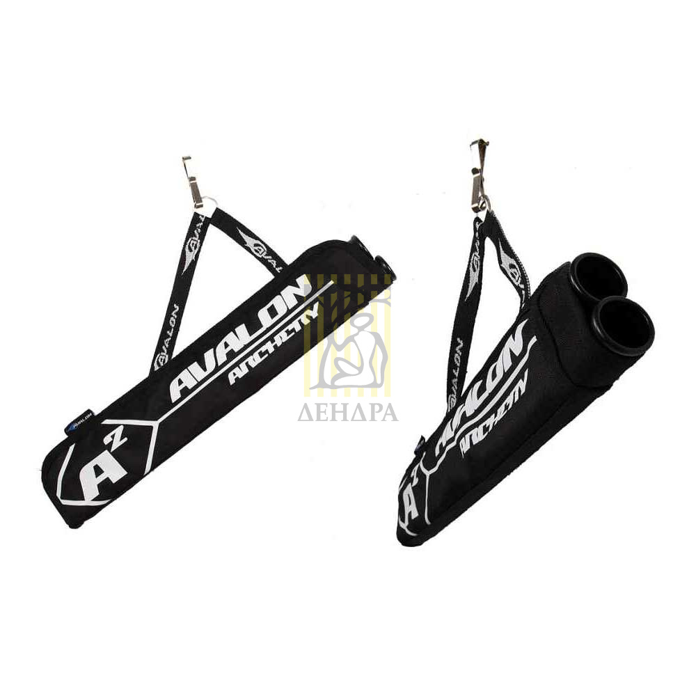 Кивер для лука AVALON A² , 2 трубки, цвет черный Кивер для лука AVALON A² , 2 трубки, цвет черный
