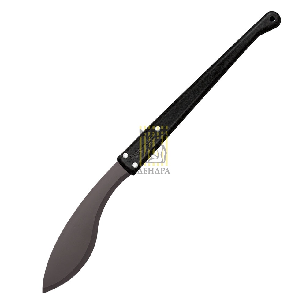 Мачете "Two Handed Kukri", сталь карбон, черное антикоррозийное матовое покрытие, рукоять черный пла