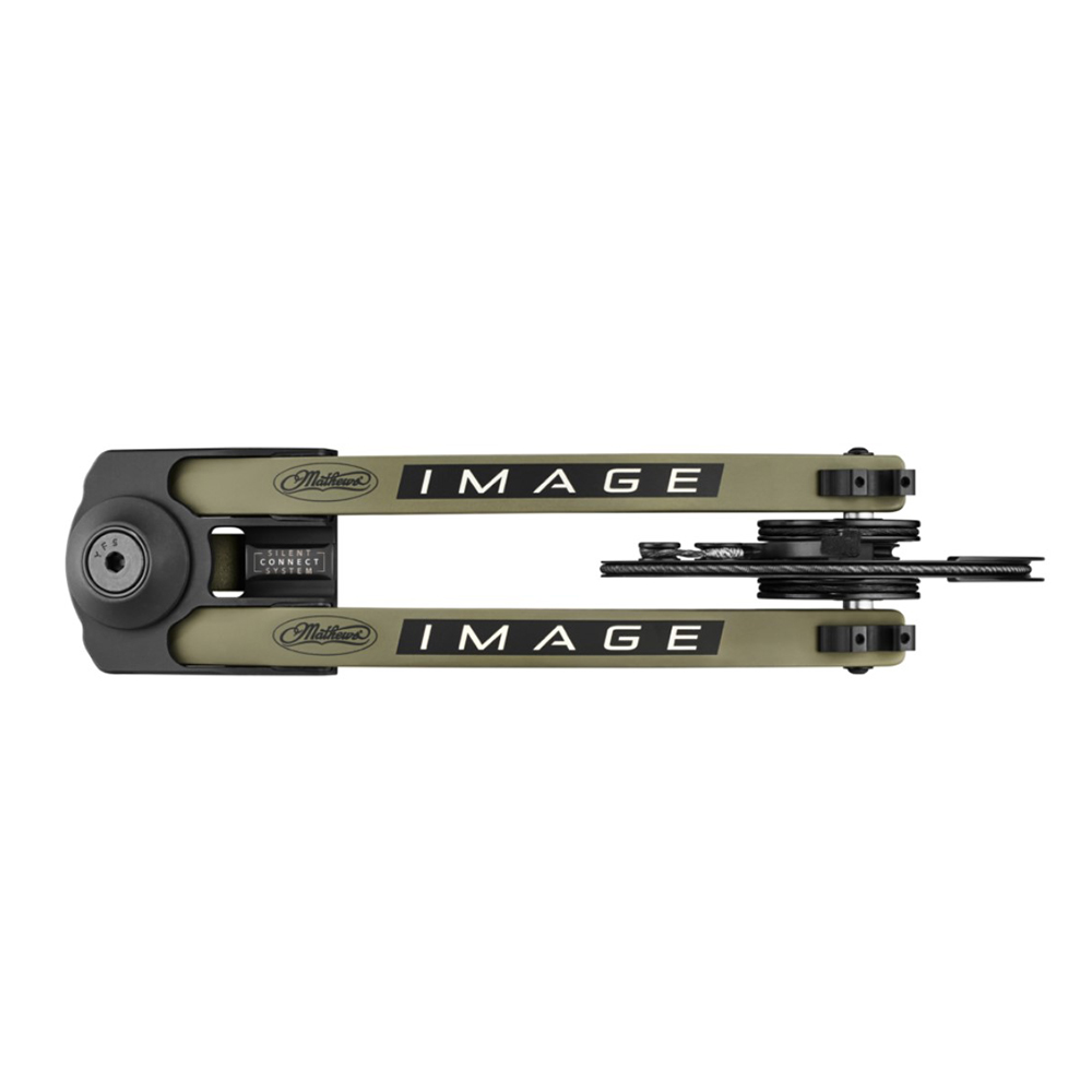 Блочный лук Mathews IMAGE, Green ambush, АТА 29", база 6", скорость 335 ф/с, сброс 80/85%, длина натяжения 25,5-30"