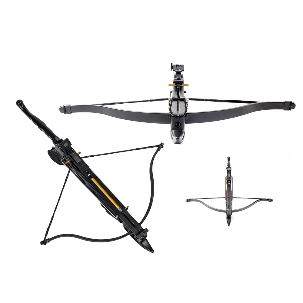 Арбалет-пистолет силой 80 lbs, приклад и ствол пластик, с упором для перезарядки, 3 алюминиевые стре Арбалет-пистолет силой 80 lbs, приклад и ствол пластик, с упором для перезарядки, 3 алюминиевые стре