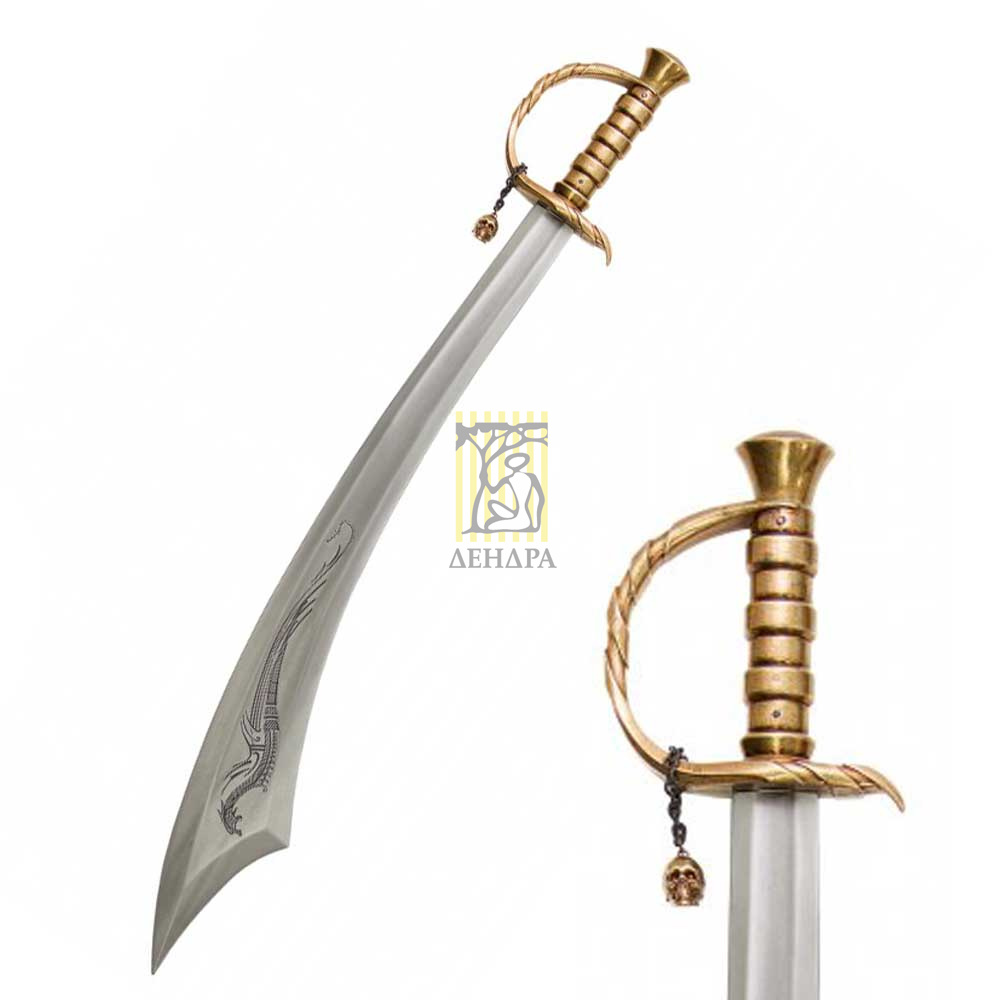 Сабля пирата Эдварда Тича "Черная борода", 1680-1718, Англия, 18 век