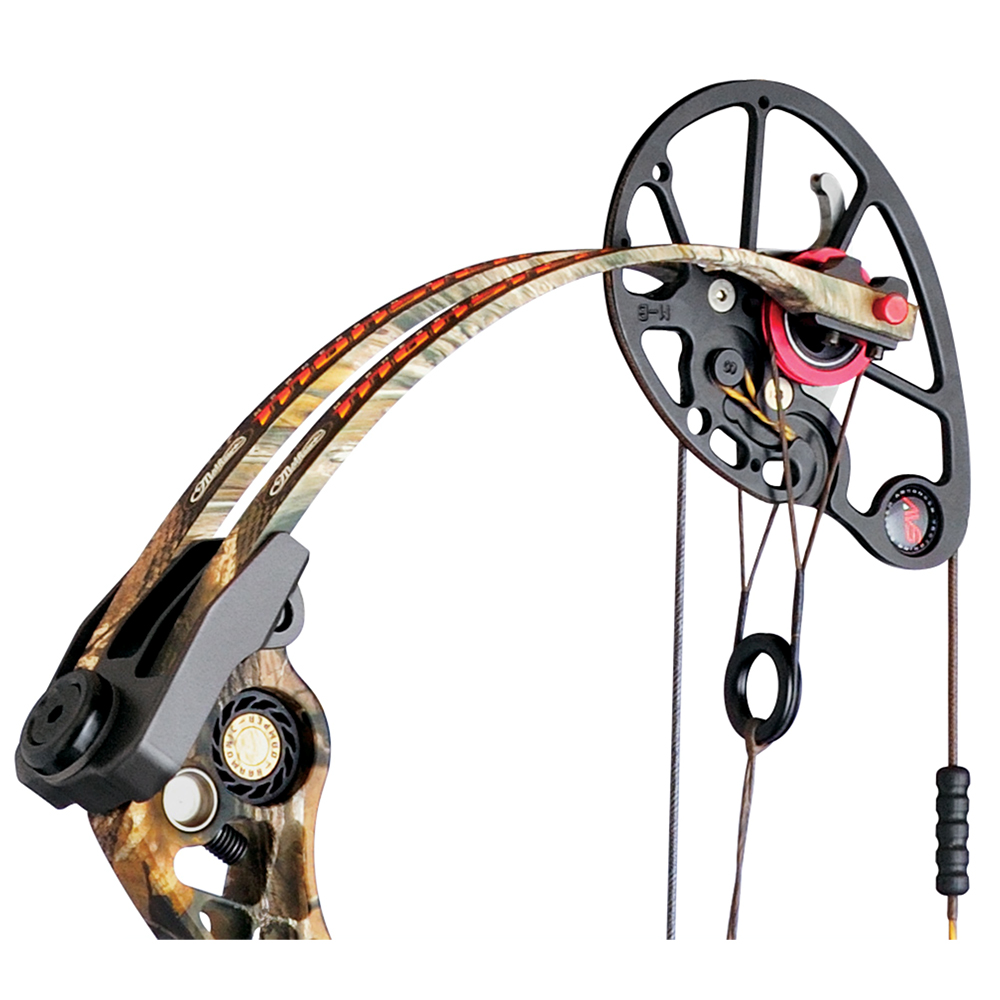 Лук блочный "MONSTER MR7", начальная скорость 342 фут в сек, сила 60lbs, длина натяжения 28", сброс