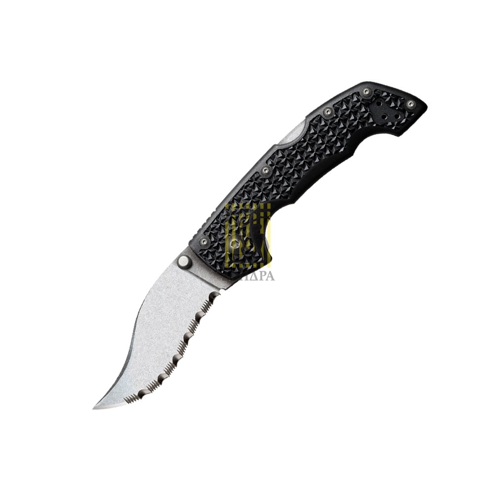 Нож "Medium Vaquero" складной, покрытие клинка stone wash, AUS 8A, фиксатор Tri-Ad, серрейтор, рукоя