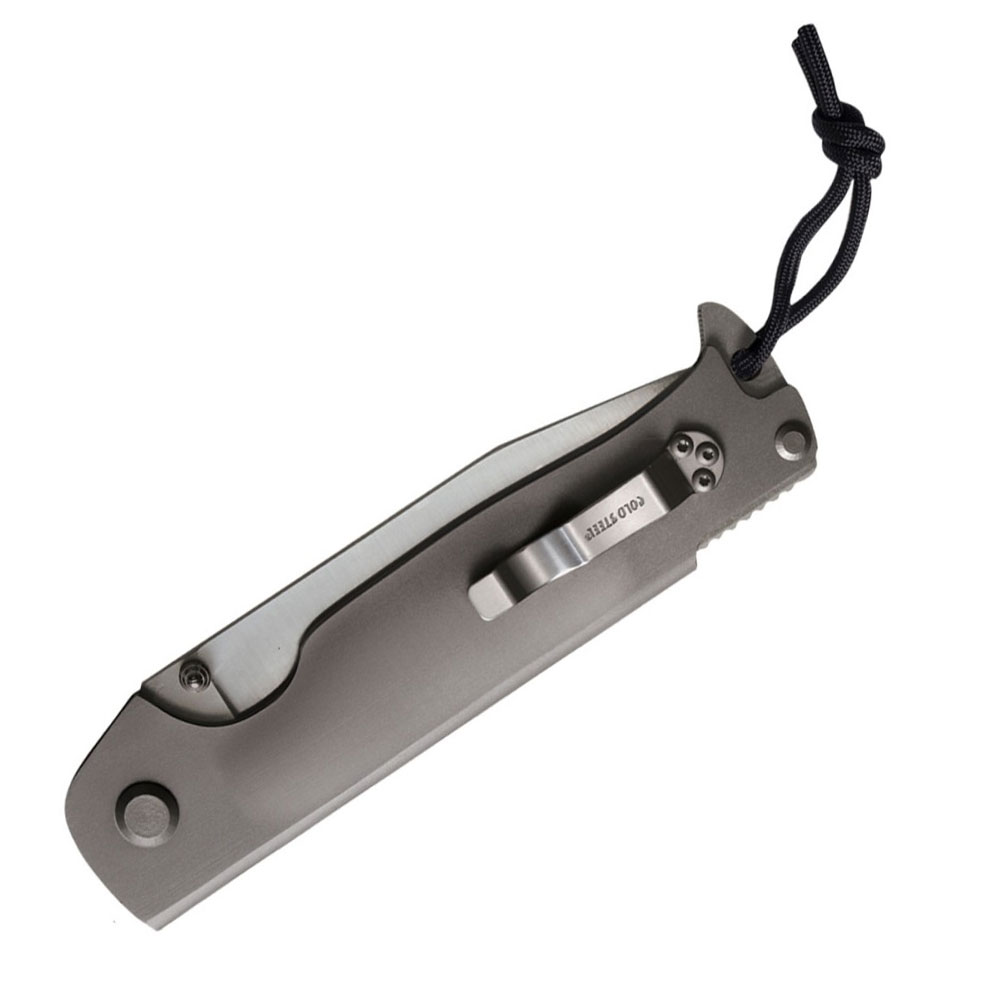 Нож Pocket Bushman складной, сталь German 4116, длина клинка 4 1/2", рукоять нержавеющая сталь, клип