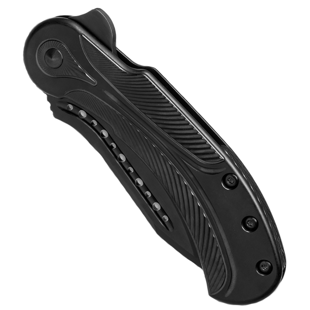 Нож складной Field Marshall, сталь CPM-S35VN,  длина клинка 4", покрытие клинка черное, 2 тона, руко