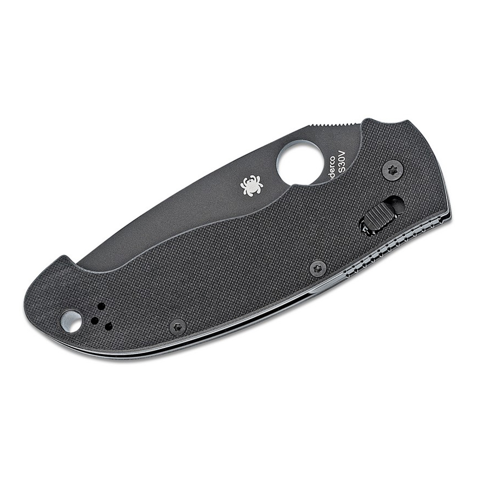 Складной нож Spyderco Manix 2 XL Black