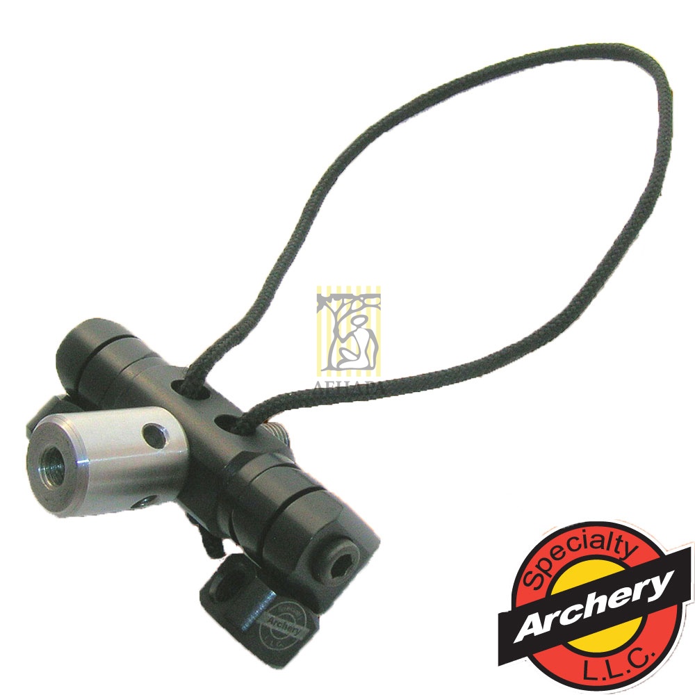 Тройник универсальныйдля крепления стабилизаторов на лук с изменяемым углом поворота и наклона и вяз