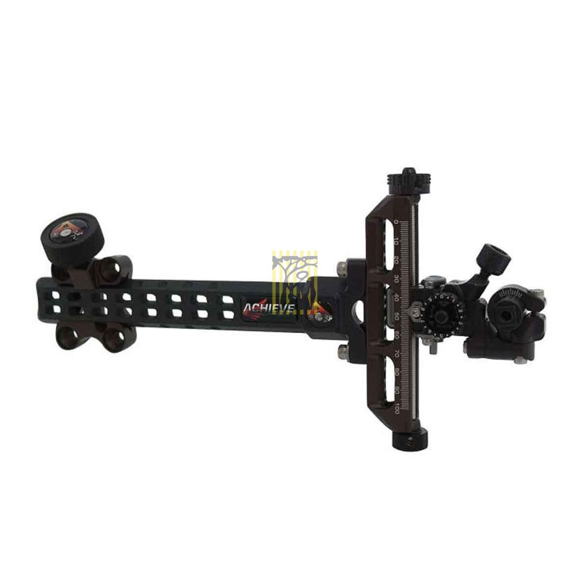 Прицел для блочного лука карбоновый Achieve Carbon Bar, правый, штанга 6", цвет черный Прицел для блочного лука карбоновый Achieve Carbon Bar, правый, штанга 6", цвет черный