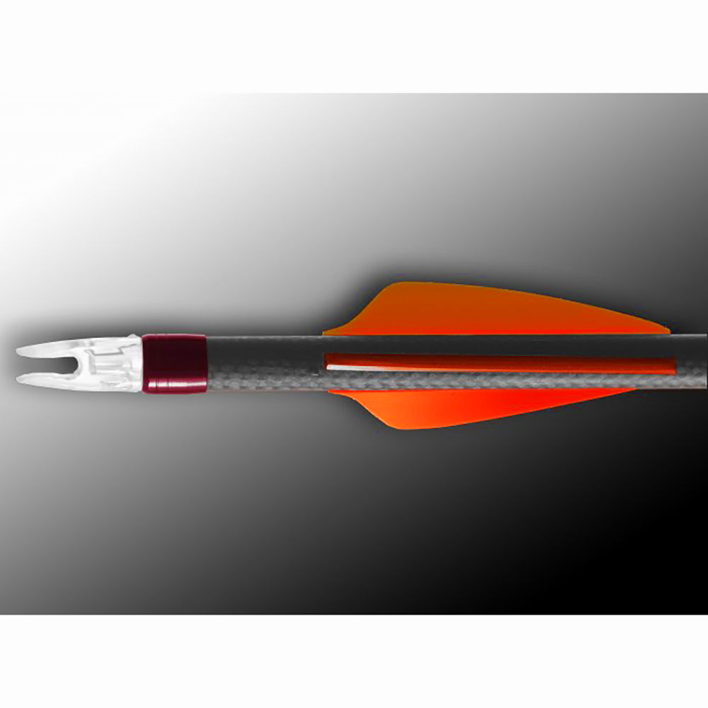 Оперение для стрел пластиковое, производитель Flex-Fletch, форма Shield, длина 1,87", цвет ярко-оран